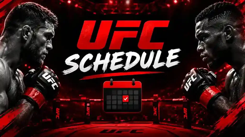 UFC Schedule: Full 2026 Fight Schedule, Start Times, and Viewing Locations