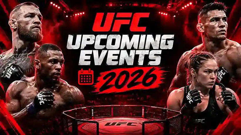 Upcoming UFC Events 2026: Full Schedule, Fight Cards and Latest Updates